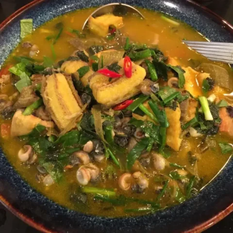 cách nấu ốc om chuối đậu cách nấu ốc om chuối đậu