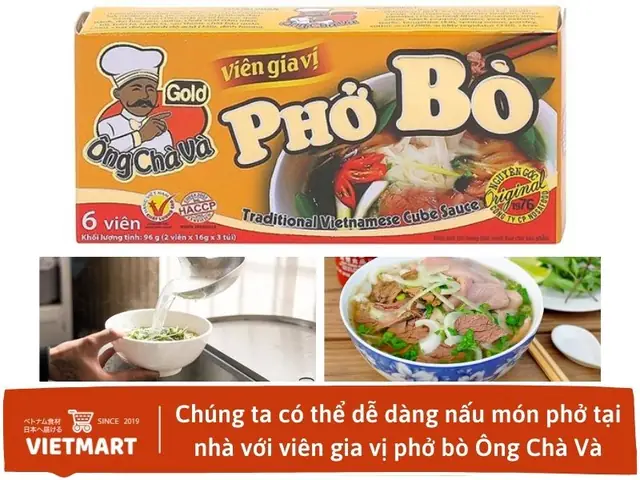 Cách Nấu Phở Bò Với Viên Gia Vị Đơn Giản, Thơm Ngon Cách Nấu Phở Bò Với Viên Gia Vị Đơn Giản, Thơm Ngon
