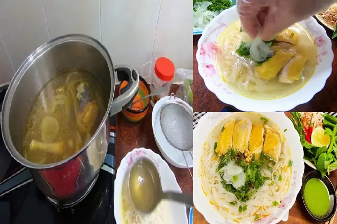 cách nấu phở gà bằng gói gia vị cách nấu phở gà bằng gói gia vị