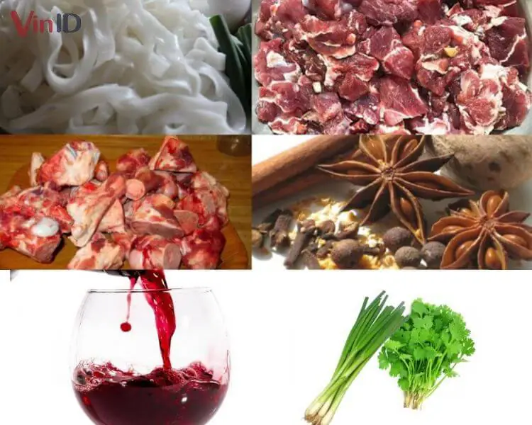 cách nấu phở sốt vang