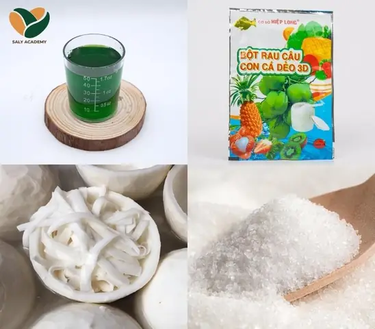 Cách nấu rau câu dừa sợi thơm ngon, giải nhiệt tại nhà