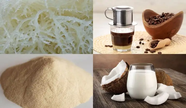 cách nấu rau câu sợi khô