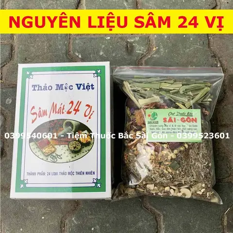 Hướng Dẫn Cách Nấu Sâm 24 Vị Thanh Mát, Bổ Dưỡng Tại Nhà