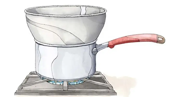 Đun sáp cách thủy Đun sáp cách thủy