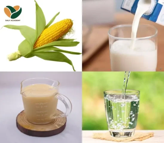 cách nấu sữa bắp không bị tách nước