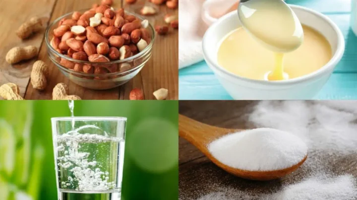 cách nấu sữa đậu phộng