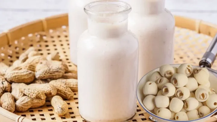 cách nấu sữa đậu phộng