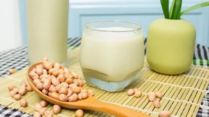 cách nấu sữa đậu phộng