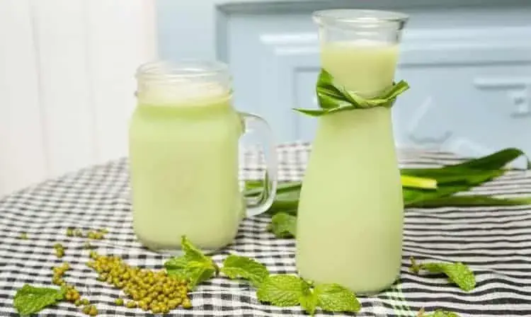 cách nấu sữa đậu xanh