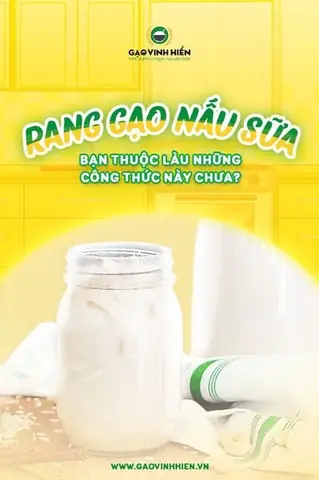 Cách Nấu Sữa Gạo Lợi Sữa Đơn Giản, Thơm Ngon Tại Nhà