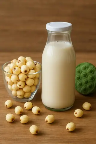 Cách làm sữa hạt sen