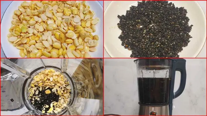 Hướng Dẫn Nấu Sữa Mè Đen Bằng Máy Ranbem Đơn Giản Tại Nhà