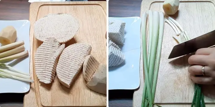 Cách chế biến sườn bò hấp xả