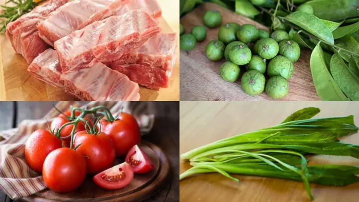 Cách nấu sườn sụn om sấu chua thanh chuẩn vị cho bữa cơm nhà