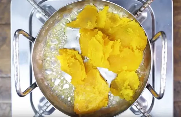 cách nấu súp bí đỏ