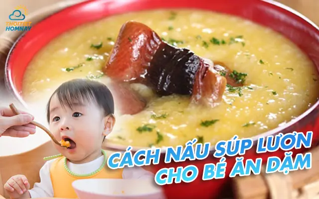 Cách nấu súp lươn cho bé ăn dặm bổ dưỡng dễ làm tại nhà, an toàn tuyệt đối