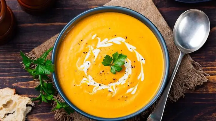 Cách Nấu Súp Bí Đỏ Sữa Tươi Thơm Ngon, Bổ Dưỡng Tại Nhà Cách Nấu Súp Bí Đỏ Sữa Tươi Thơm Ngon, Bổ Dưỡng Tại Nhà