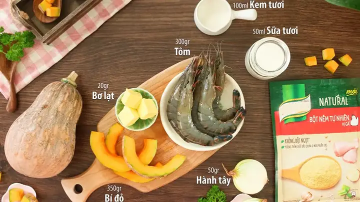 Hướng Dẫn Chi Tiết Cách Nấu Súp Tôm Bí Đỏ Thơm Ngon Bổ Dưỡng Tại Nhà