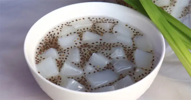 2. Cách nấu thạch dừa thô hạt é 2. Cách nấu thạch dừa thô hạt é