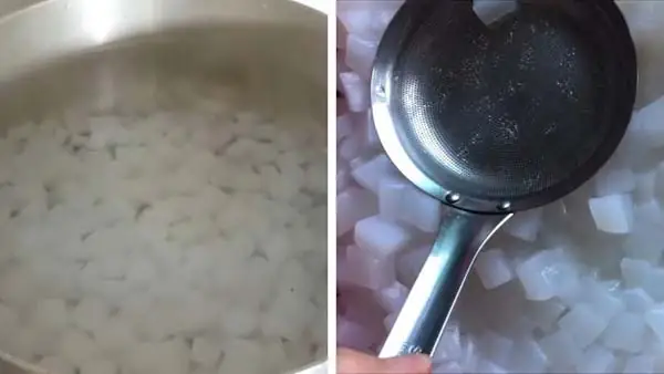 1. Cách nấu thạch dừa thô lá dứa đường phèn 1. Cách nấu thạch dừa thô lá dứa đường phèn