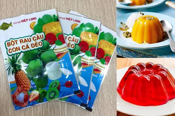 cách nấu thạch rau câu con cá dẻo
