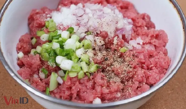 cách nấu thịt băm ngon