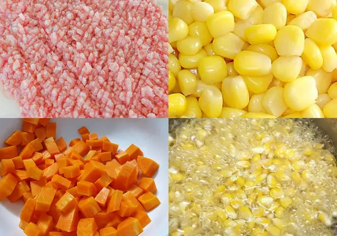 Sơ chế các nguyên liệu