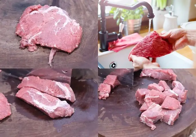 Hướng dẫn chi tiết cách nấu thịt bò với khoai tây cà rốt tại nhà Hướng dẫn chi tiết cách nấu thịt bò với khoai tây cà rốt tại nhà