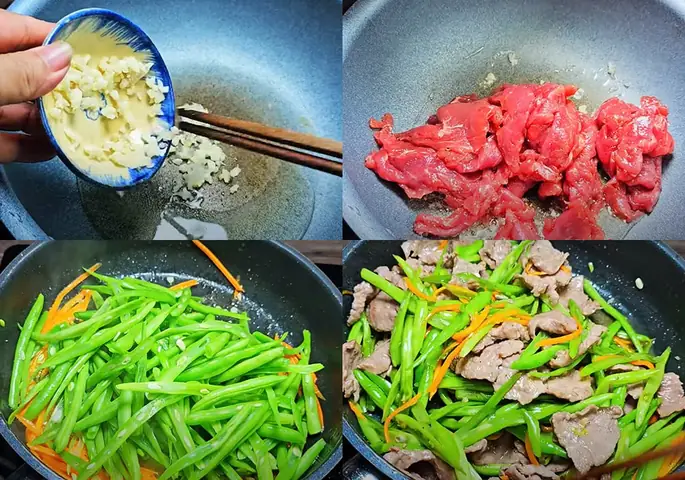 Cách Nấu Thịt Bò Xào Đậu Cô Ve Mềm Ngon Đậm Đà Chuẩn Vị