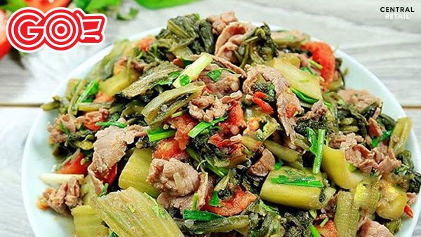 Cách nấu thịt bò xào dưa chua thơm lừng, đậm đà