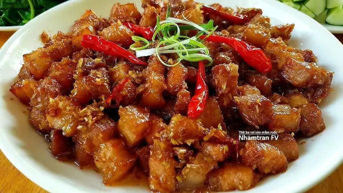 cách nấu thịt chưng mắm tép cách nấu thịt chưng mắm tép