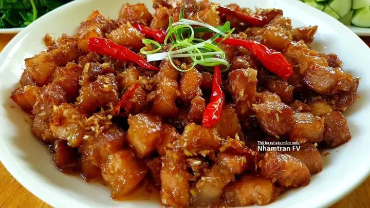 cách nấu thịt chưng mắm tép cách nấu thịt chưng mắm tép