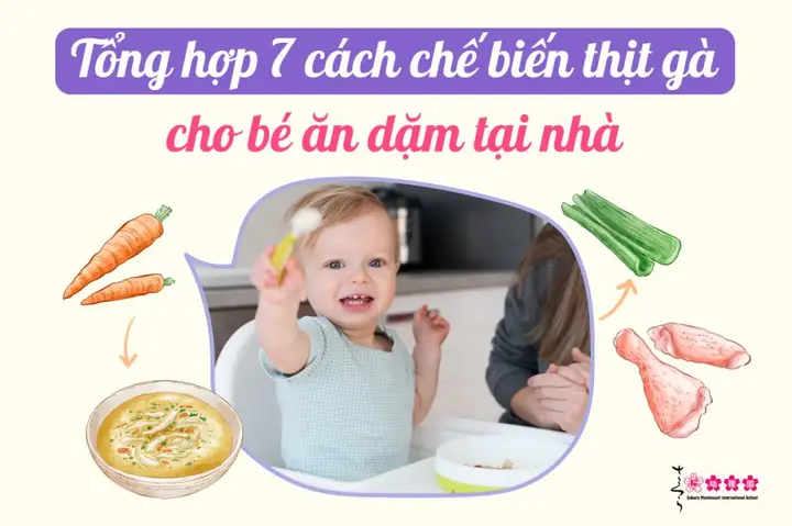 Hướng Dẫn Chi Tiết Cách Nấu Thịt Gà Cho Bé Ăn Dặm Chuẩn Dinh Dưỡng
