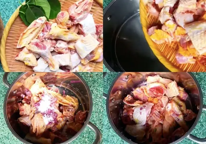 Cách nấu thịt gà lá chanh: Hương vị truyền thống khó quên