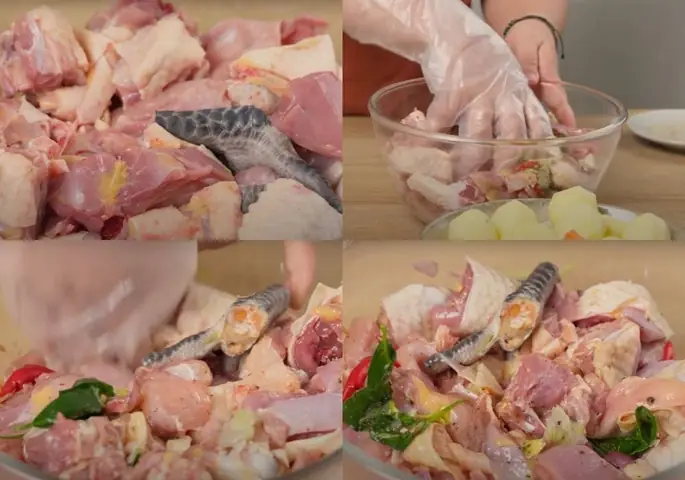 Cách nấu thịt gà với khoai tây ngon chuẩn vị tại nhà