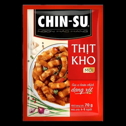 cách nấu thịt kho tàu bằng gói gia vị