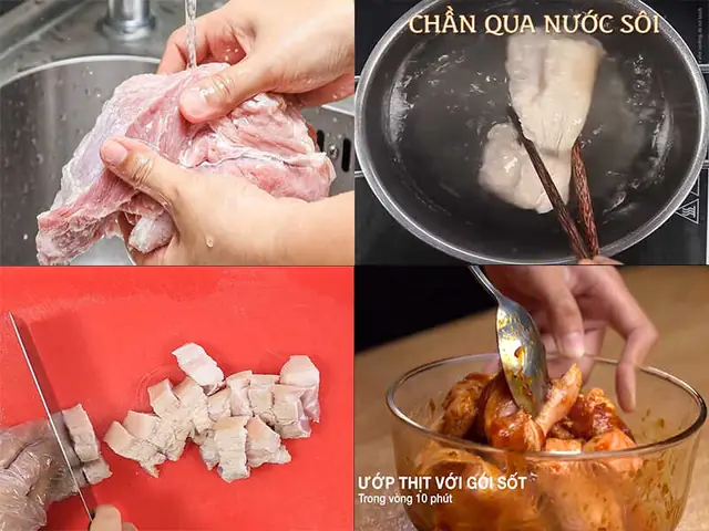 Hướng Dẫn Cách Nấu Thịt Kho Tàu Với Gói Gia Vị Chuẩn Vị