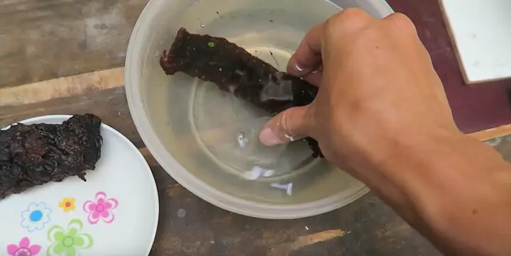 Quay bằng lò vi sóng