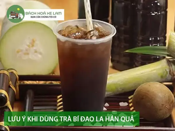 cách nấu trà bí đao với la hán quả