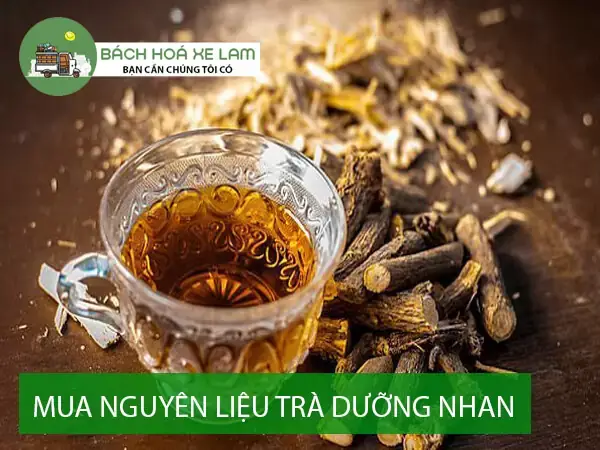 Mua nguyên liệu trà dưỡng nhan ở đâu uy tín?