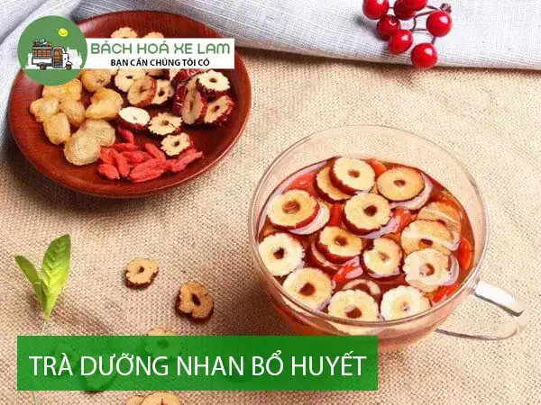 2. Tự làm trà dưỡng nhan Bổ Huyết