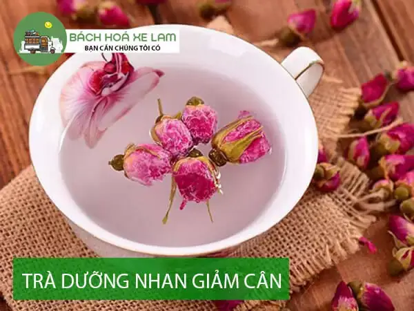1. Cách pha trà dưỡng nhan Giảm Cân