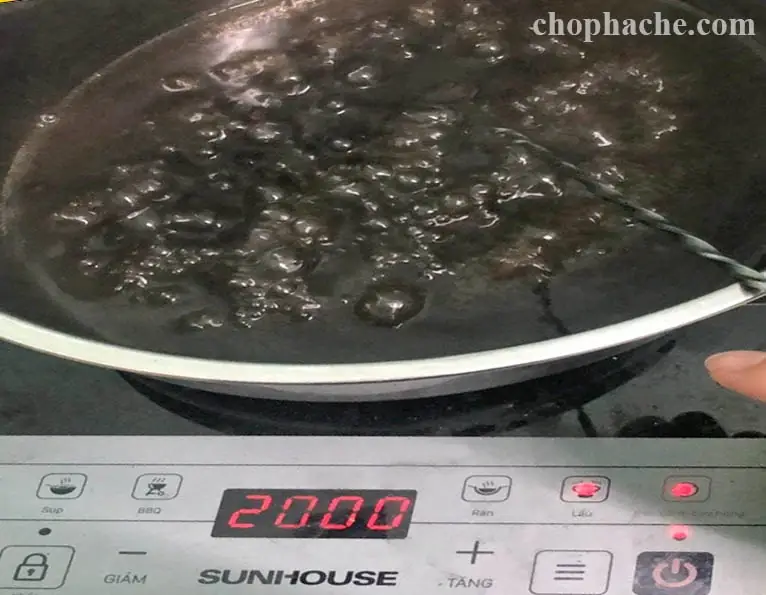 cách nấu trân châu đen