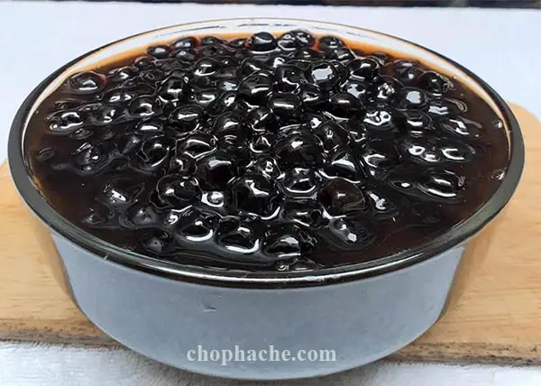 cách nấu trân châu đen