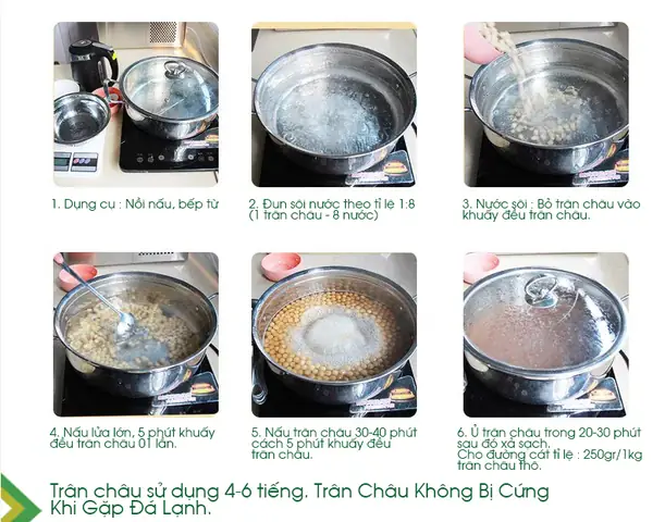 Cách Nấu Trân Châu Wonderful Dai Ngon Hoàn Hảo Tại Nhà