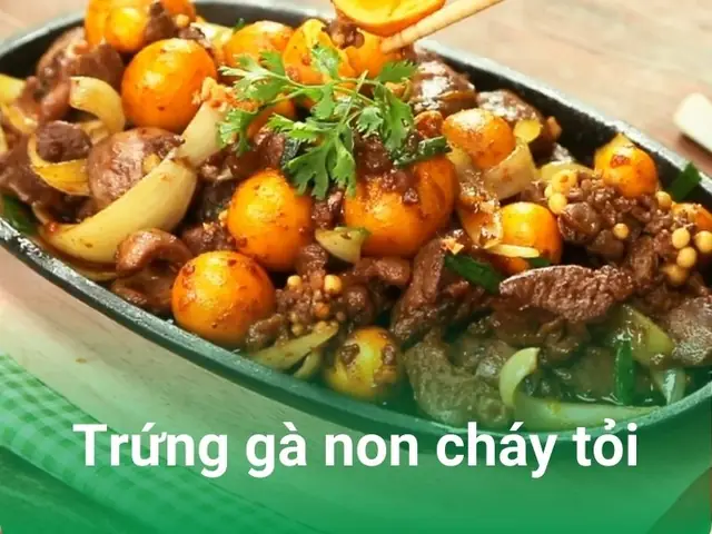 Trứng gà non làm món gì ngon? Trứng gà non cháy tỏi Trứng gà non làm món gì ngon? Trứng gà non cháy tỏi