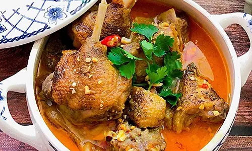 Hướng dẫn nấu vịt giả cầy với đậu phộng thơm ngon đúng chuẩn