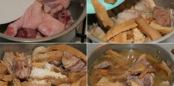 Thực hiện món ăn: Thực hiện món ăn: