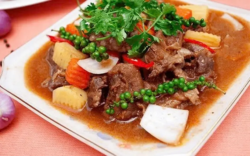 cách nấu vịt nấu tiêu