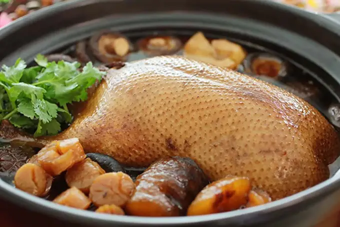 Cách nấu vịt tiềm bát bửu: